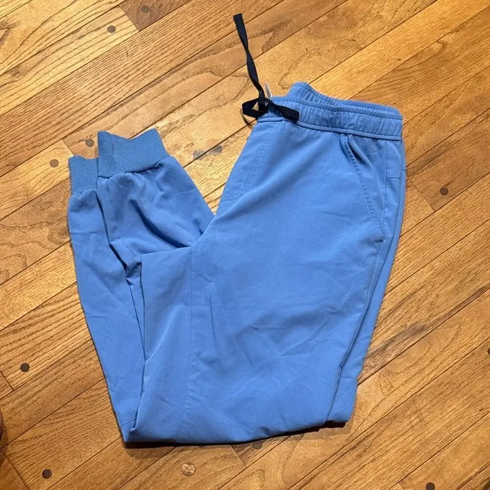 Figs Men's Joggers in Light Blue